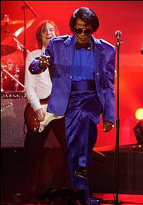 James Brown at Alexandra Palace in Nov 2006